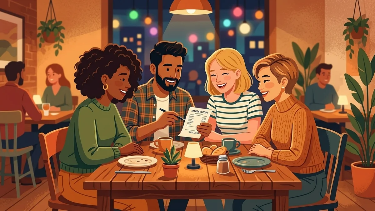 How to Split a Restaurant Bill Fairly (With Tax, Tip, and Shared Appetizers)